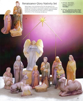 Fenton Renaissance Glory Nativity with Star Backdrop