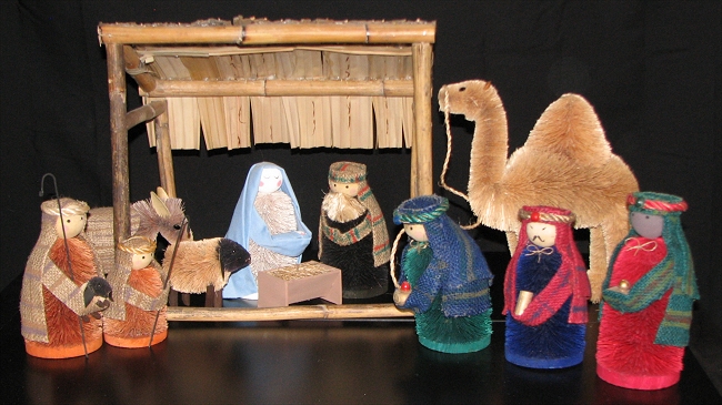 Phillipine Brush Nativity