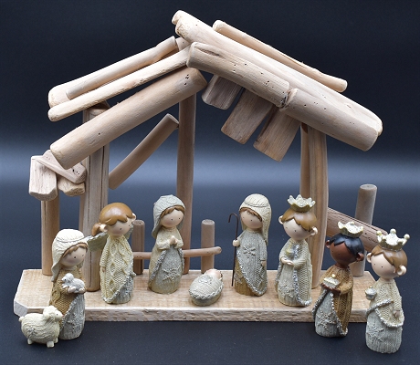 Knitted Nativity