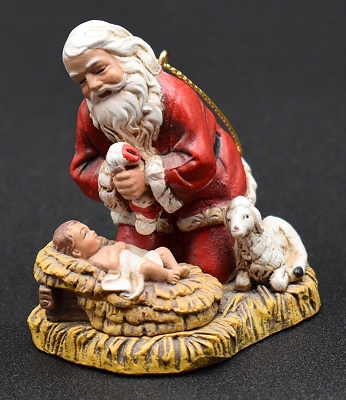 Santa with Baby Jesus